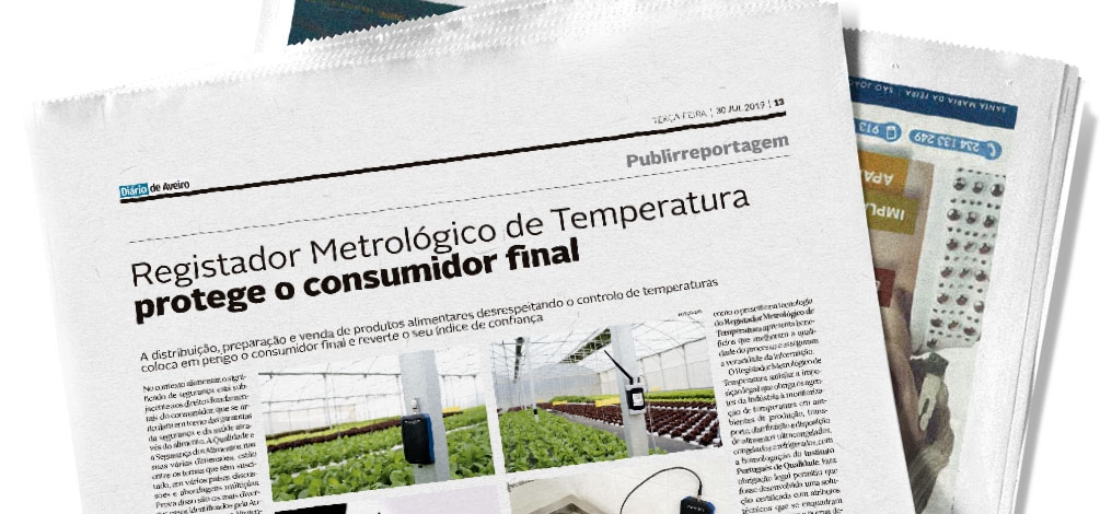 Registador Metrológico de Temperatura protege o consumidor final