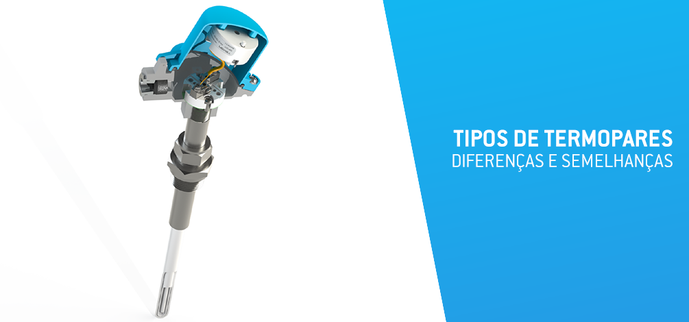 Tipos de termopares - Diferenças e Semelhanças