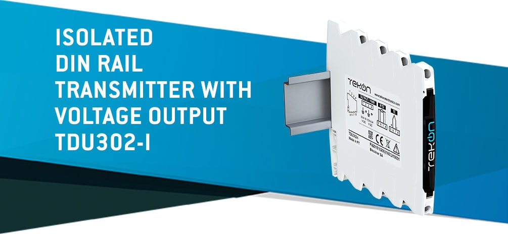 TDU302-I - UNIVERSAL TEMPERATURE ISOLATED DIN RAIL TRANSMITTER