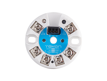 THM502-I - TRANSMISSOR DE TEMPERATURA RTD E OHM ISOLADO COM SAÍDA MODBUS