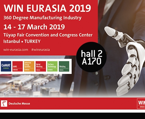 Tekon Electronics will be present at WIN EURASIA 2019