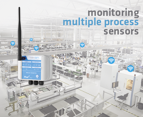 Monitoring multiple process sensors