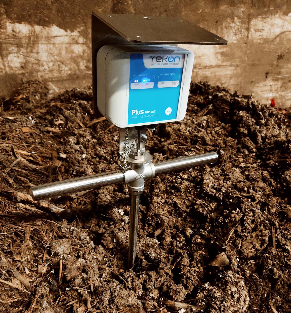 wireless solution for composting monitoring