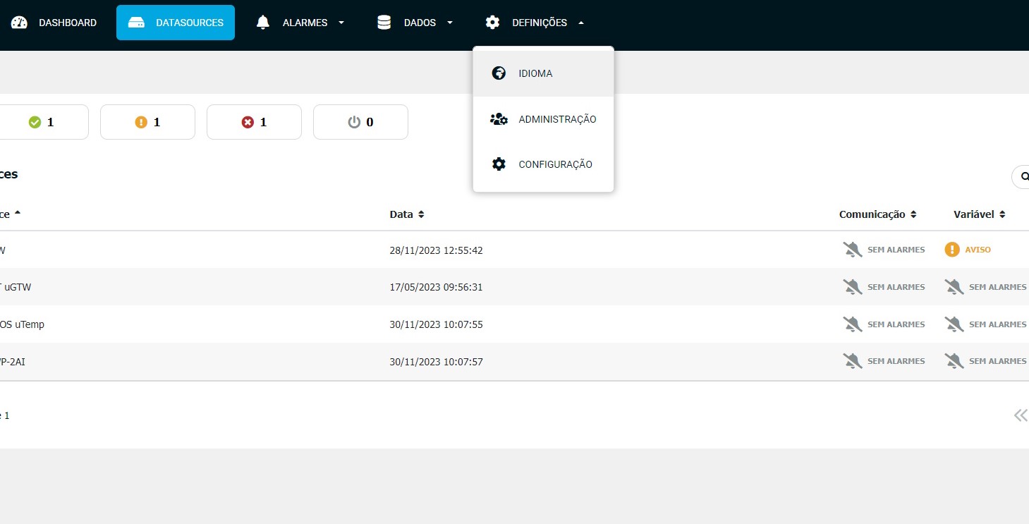 Tekon IoT Platform em Espanhol