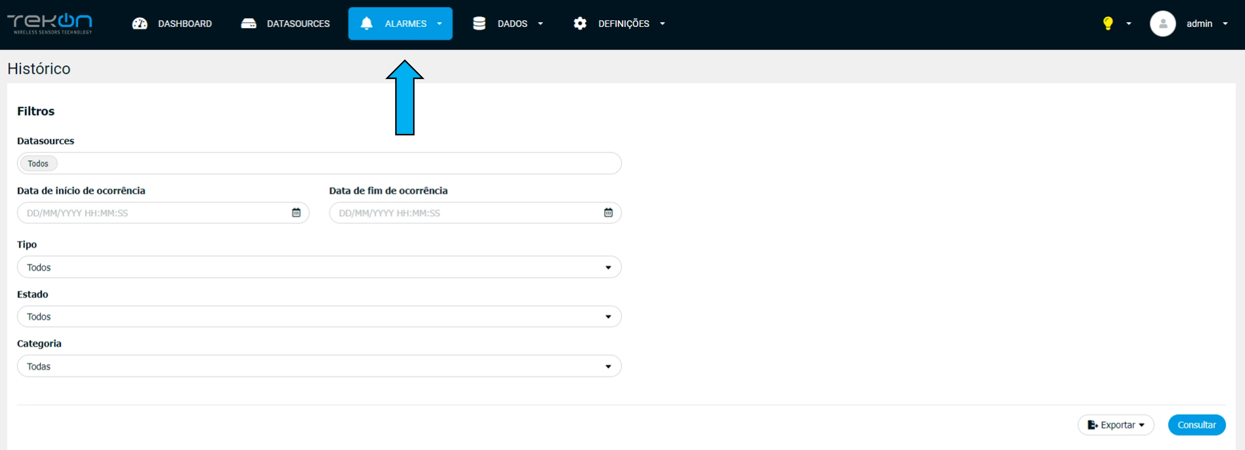 Tekon IoT Platform 12.2.0 Espanhol